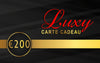 e-Carte Cadeau Luxy 200€